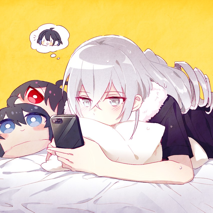 bronya zaychik, seele vollerei, and seele (honkai and 1 more) drawn by 6_(yuchae)