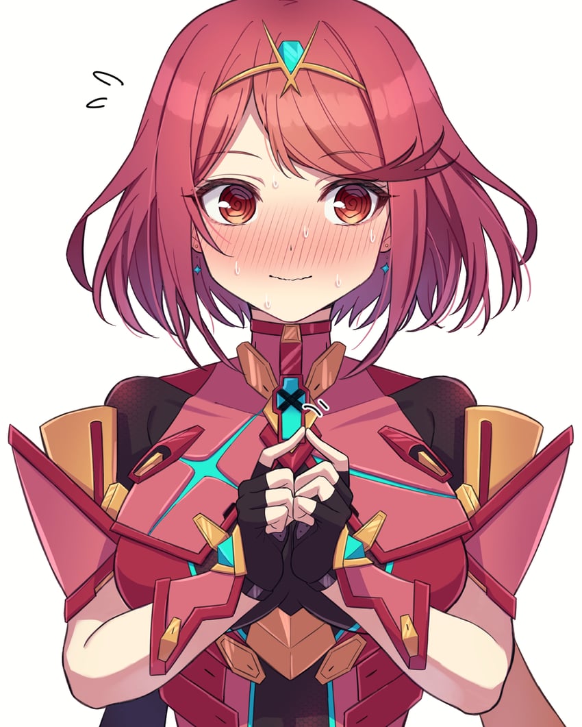 pyra (xenoblade chronicles and 1 more) drawn by shinae