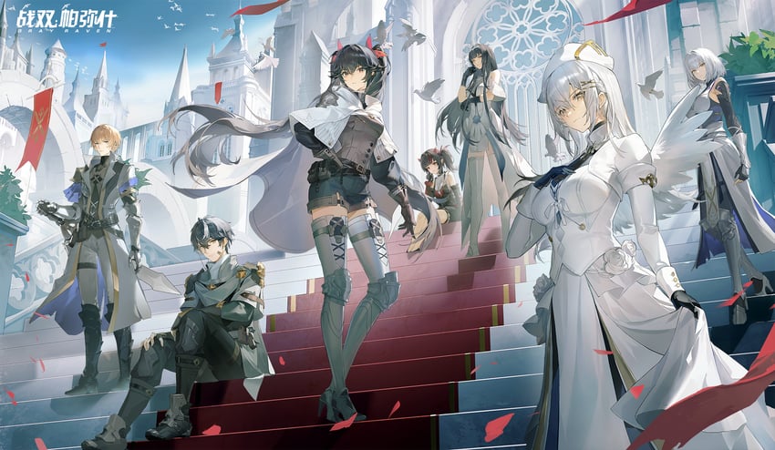 lucia, liv, lucia: plume, lee, liv: empyrea, and 9 more (punishing: gray raven)