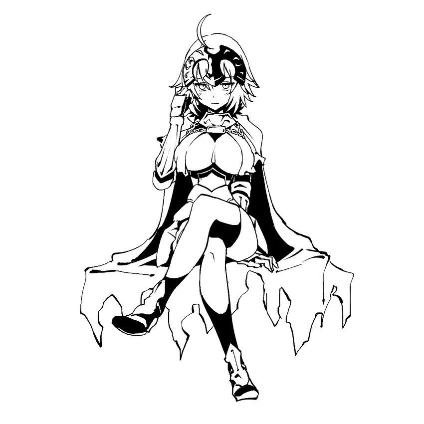 jeanne d'arc alter (fate and 1 more) drawn by poriuretan