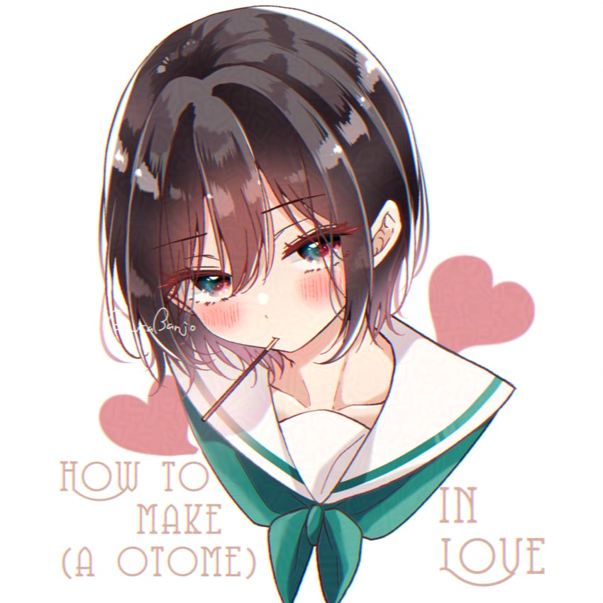 hiura mihate (koisuru (otome) no tsukurikata) drawn by banjou_azusa