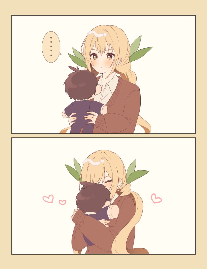 inda karane and aijou rentarou (kimi no koto ga dai dai dai dai daisuki na 100-nin no kanojo) drawn by ima_(kon_kon_5)