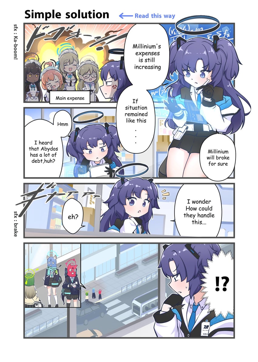 yuuka, asuna, shiroko, karin, neru, and 3 more (blue archive) drawn by nitisart_kunsue