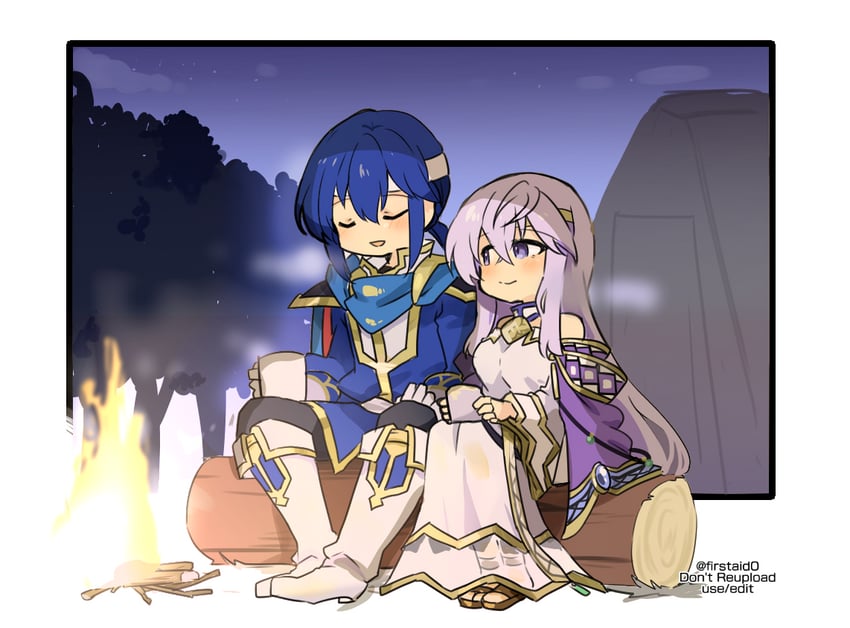 seliph and julia (fire emblem and 1 more) drawn by yukia_(firstaid0)