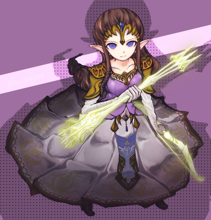 princess zelda (danganronpa and 2 more) drawn by sunagimo_(nagimo)