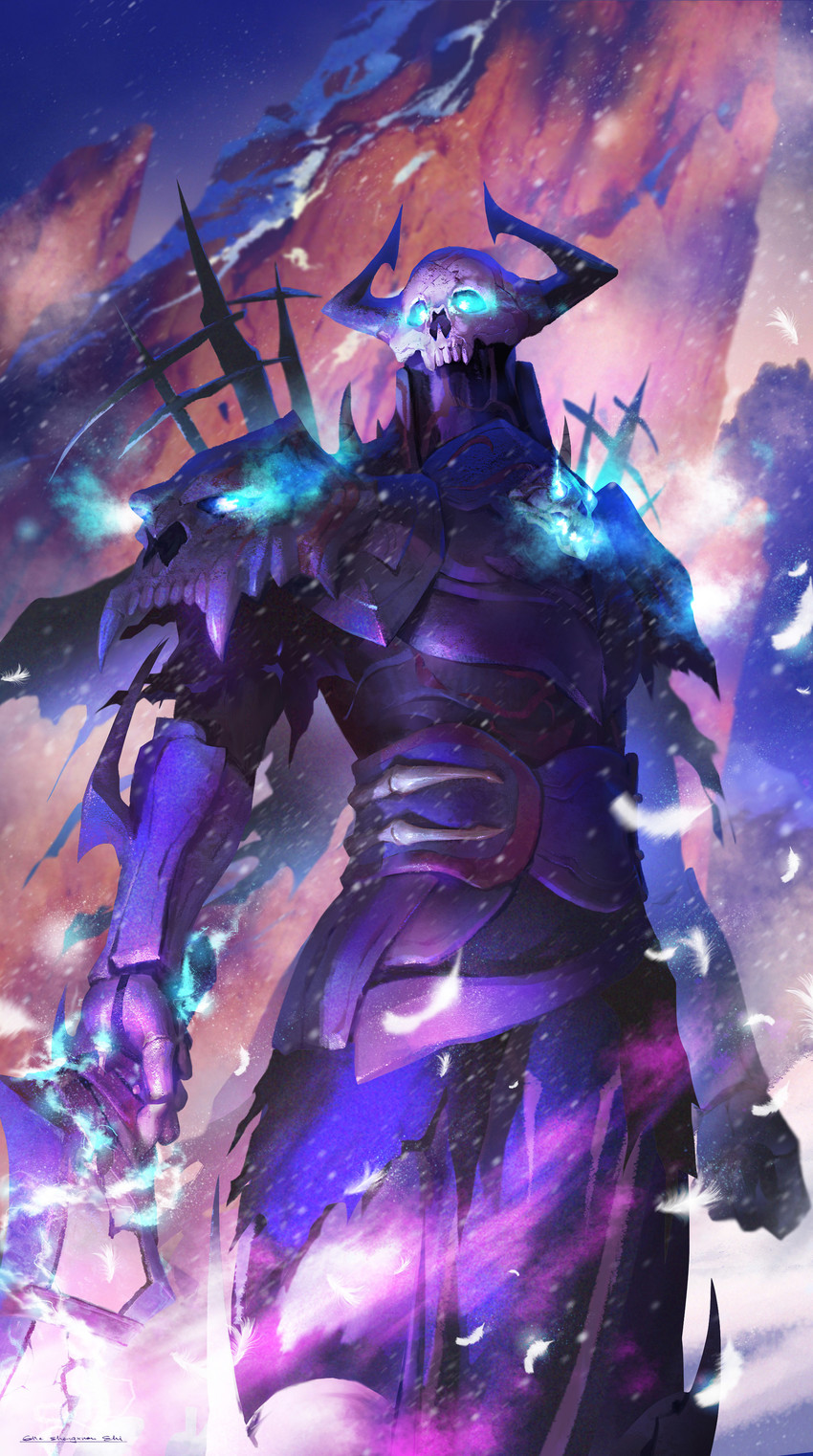 king hassan (fate and 1 more) drawn by lost_elle