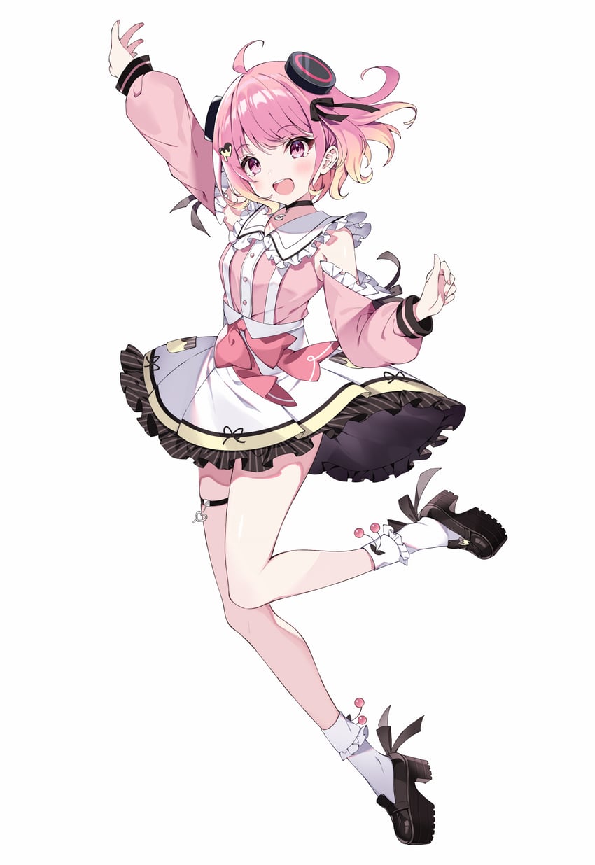 yunapurin (indie virtual youtuber) drawn by tatejima_uri