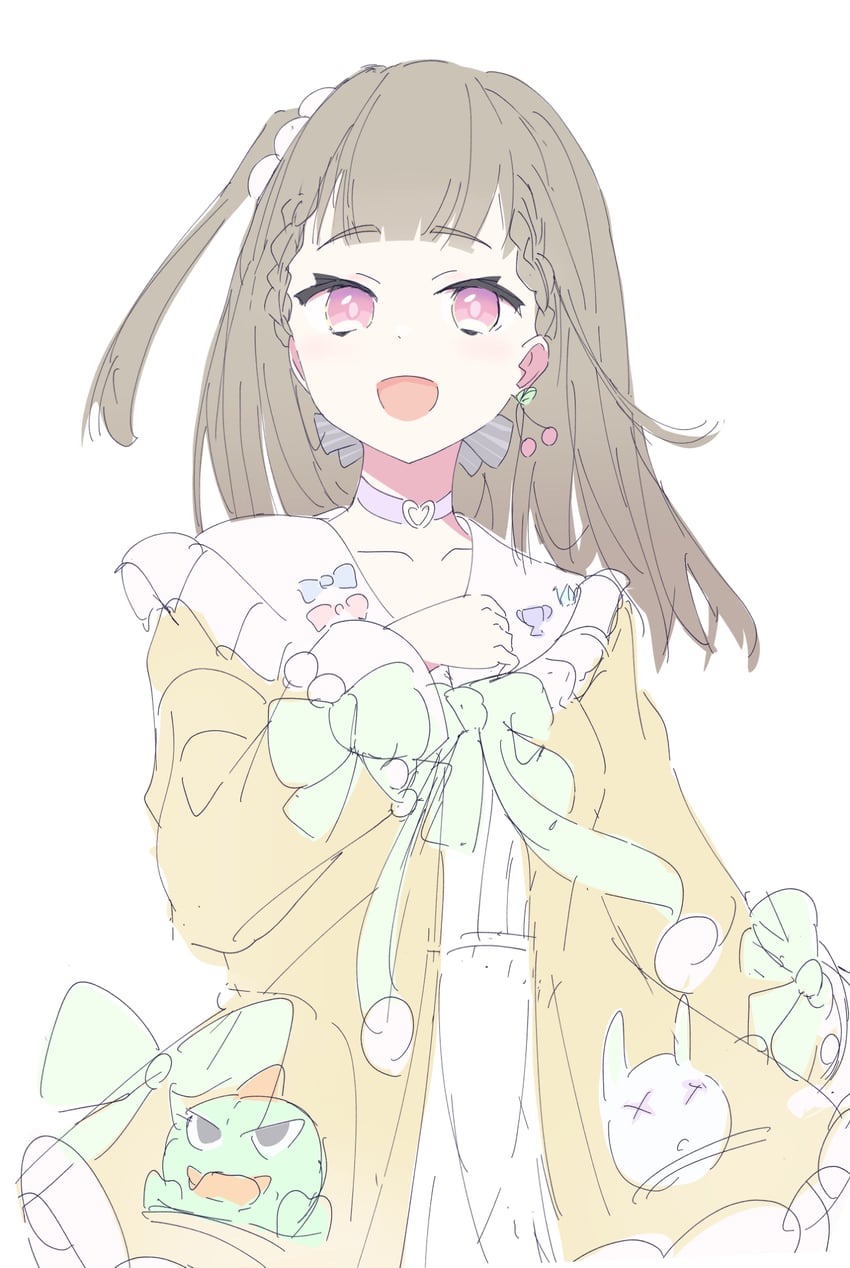 osawa rurino, kachimachi kosuzu, and gonzales (love live! and 1 more) drawn by junnatsu