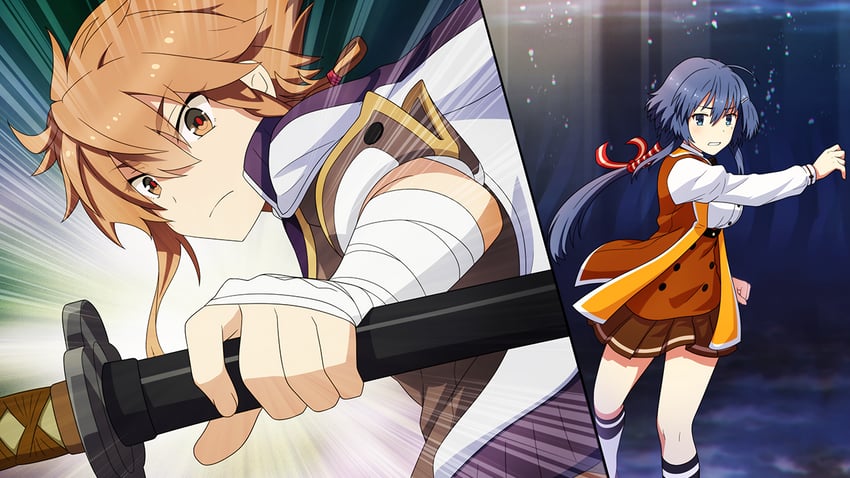 shidou maki and setouchi chie (toji no miko and 1 more)