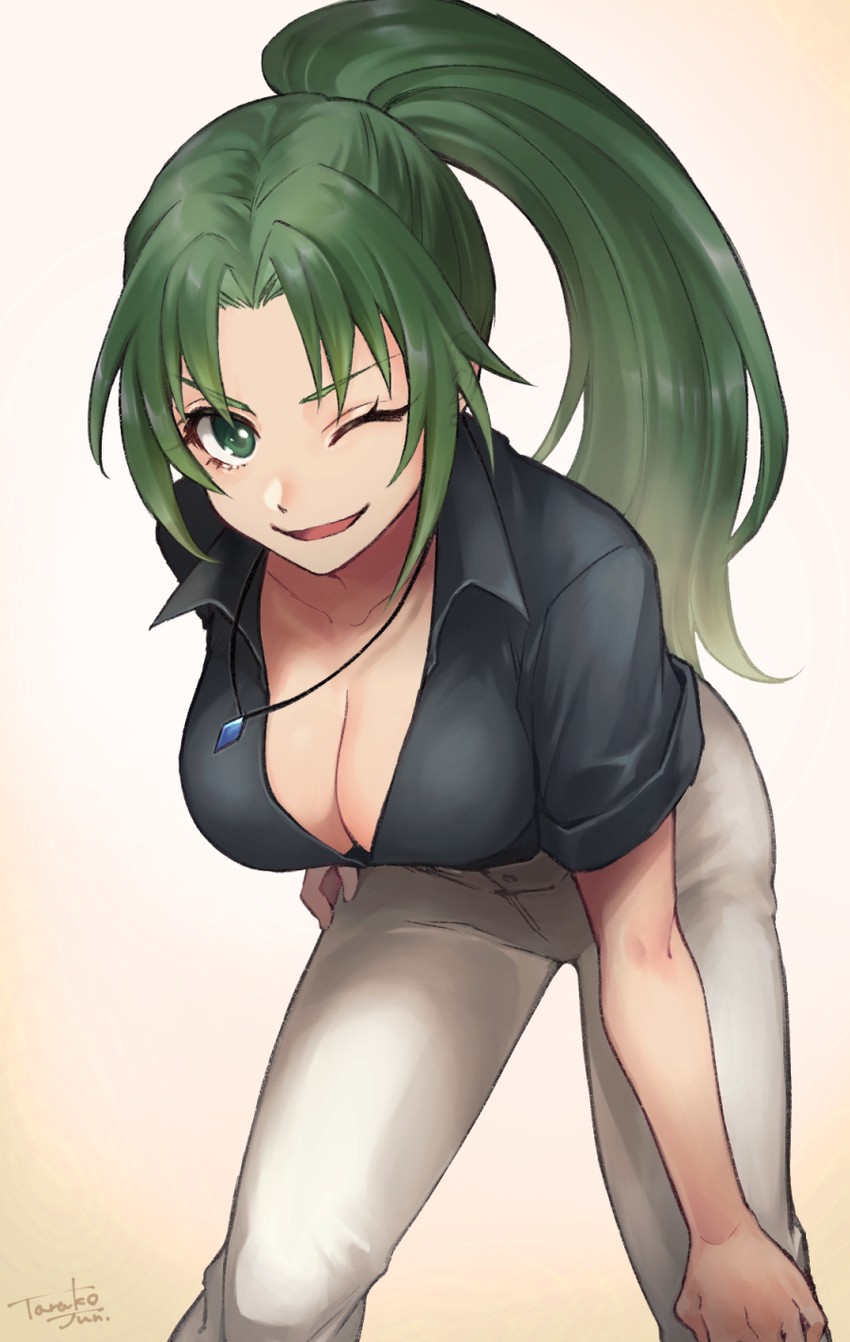 sonozaki mion (higurashi no naku koro ni) drawn by tarako_jun