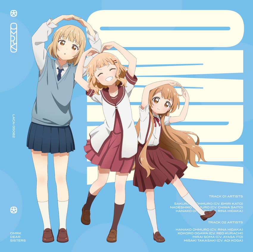 oomuro sakurako, oomuro hanako, and oomuro nadeshiko (yuruyuri and 1 more)