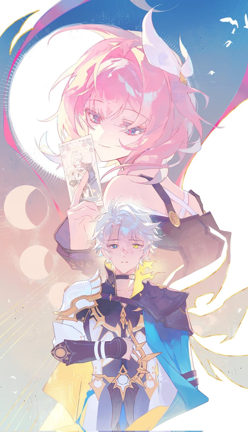 phainon and cyrene (honkai and 1 more) drawn by shiita34
