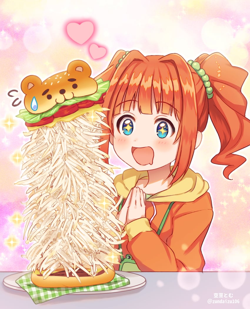 takatsuki yayoi (idolmaster and 2 more) drawn by soramame_tomu