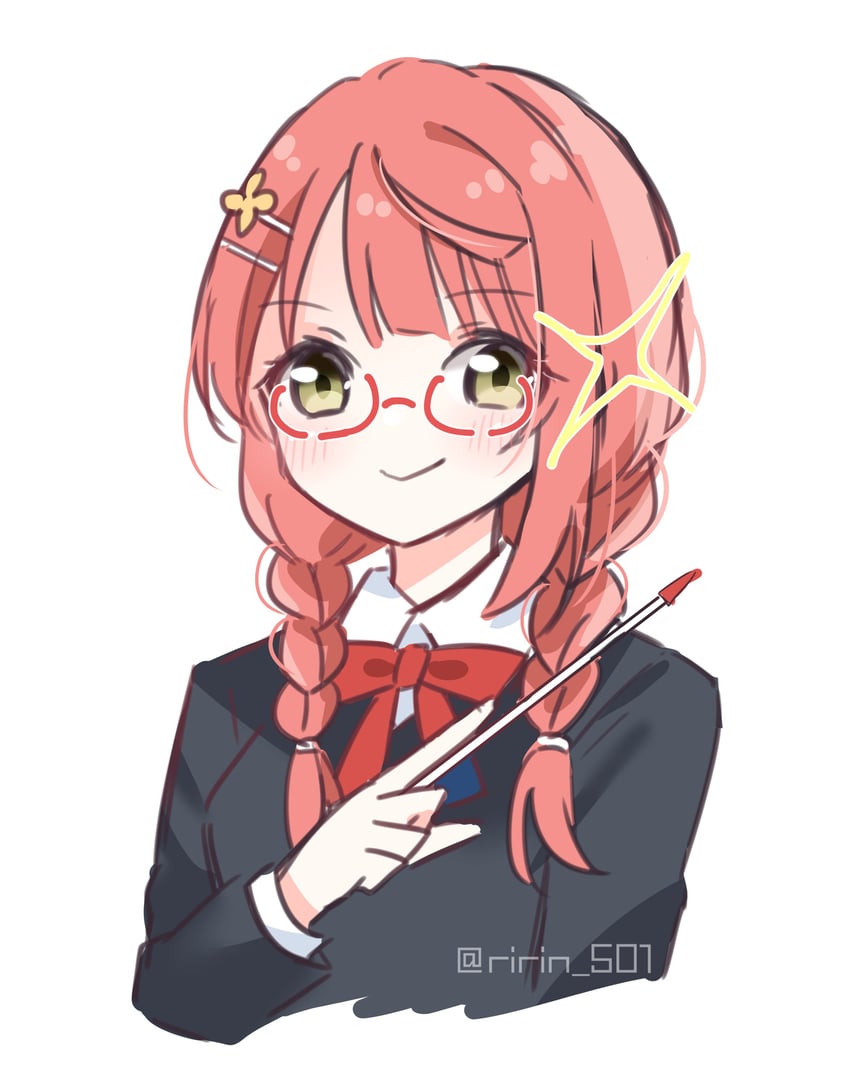 uehara ayumu and oonishi aguri (love live! and 1 more) drawn by ririn_(ririn_501)