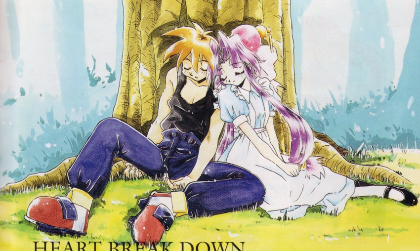 cherry and mamiya otaru (alice's adventures in wonderland and 1 more) drawn by kotobuki_tsukasa