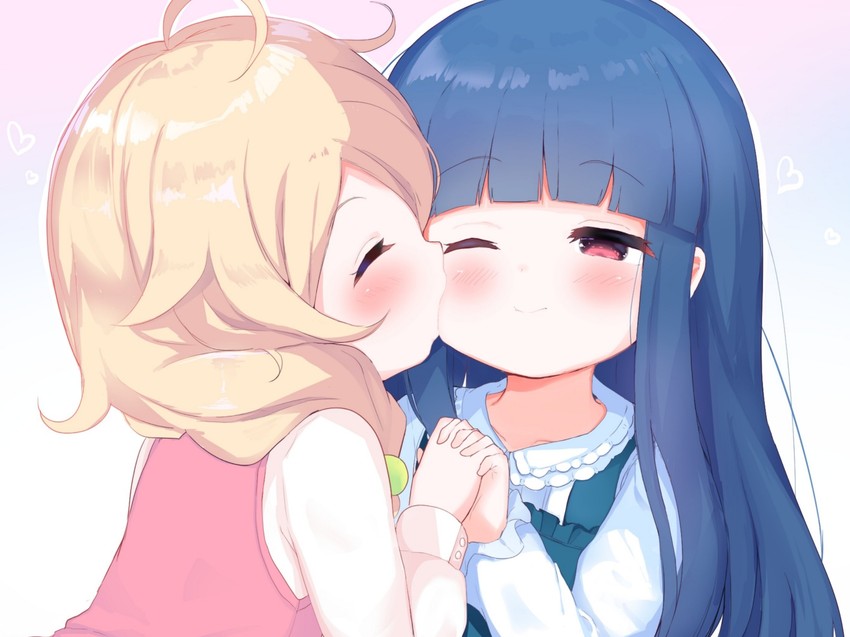 sajo yukimi and yusa kozue (idolmaster and 1 more) drawn by yinpa_(wanone500511)