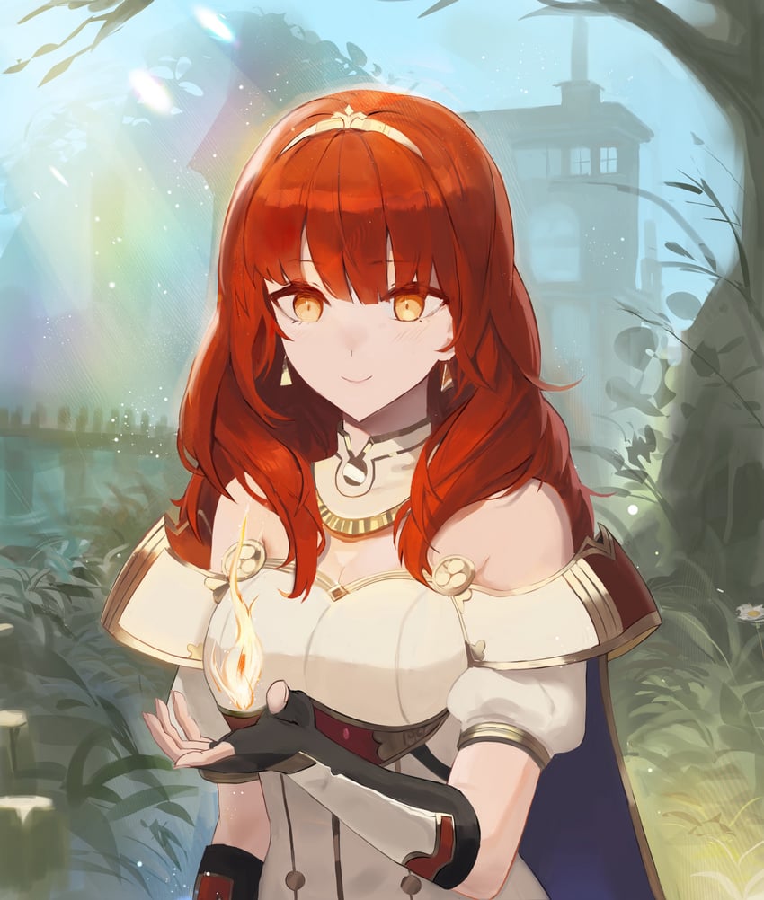 celica (fire emblem and 1 more) drawn by subu_art