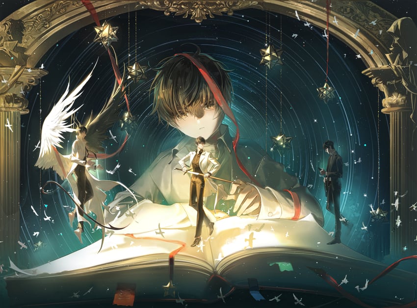 kim dokja and oldest dream (omniscient reader's viewpoint) drawn by tack_ka_2_0