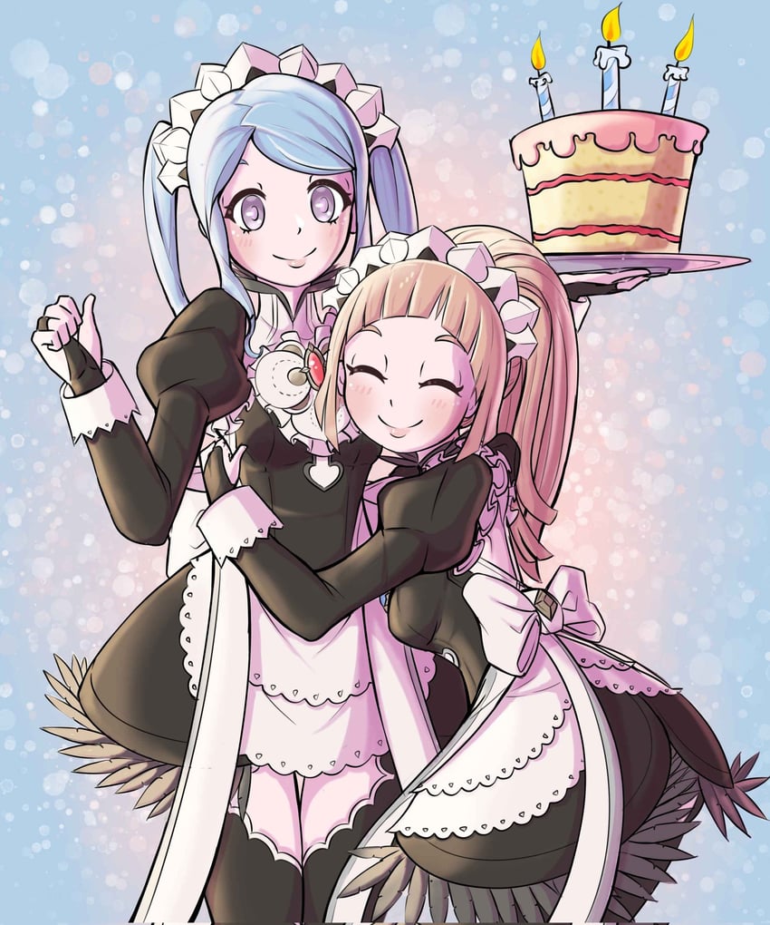 felicia and flora (fire emblem and 1 more) drawn by el_pan_frances