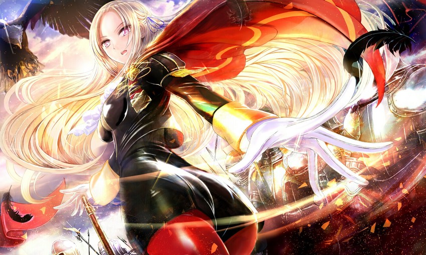 edelgard von hresvelg (fire emblem and 1 more) drawn by tongari