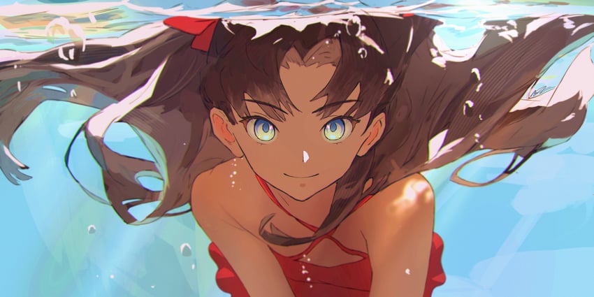 tohsaka rin (fate and 1 more) drawn by awz_(a-w-z)