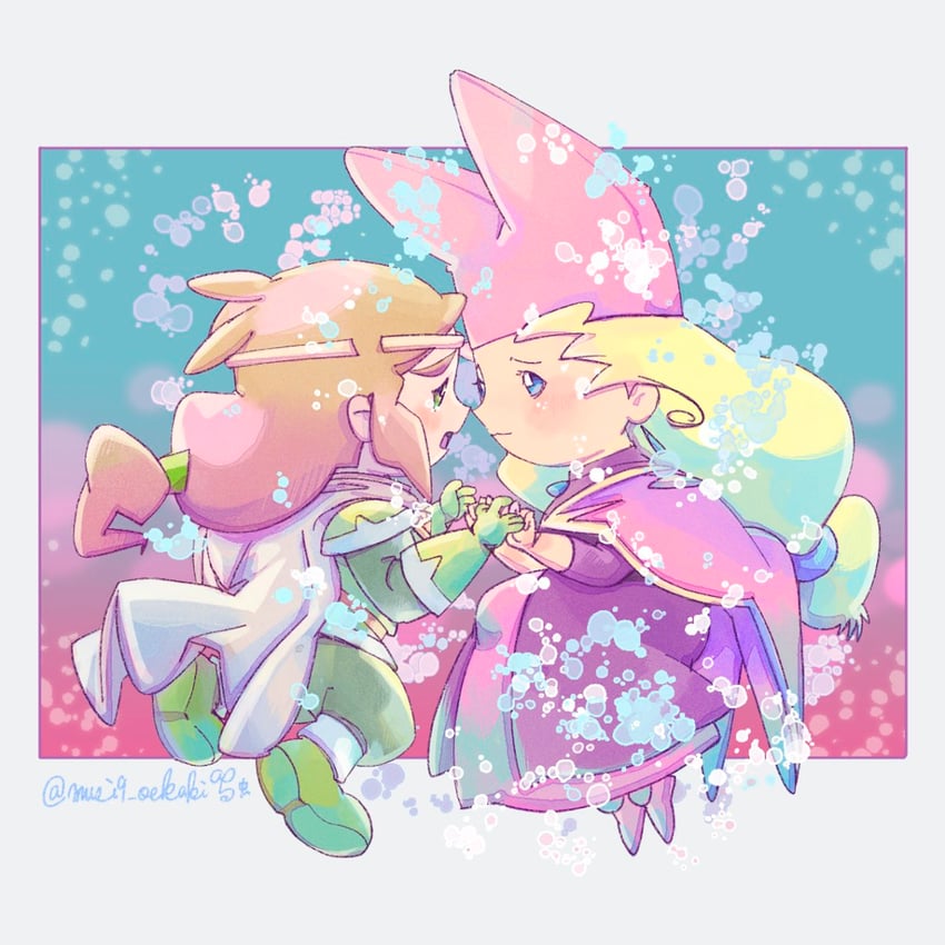 narcia and pietro pakapuka (popolocrois monogatari 2) drawn by mushi_(musi9_oekaki)