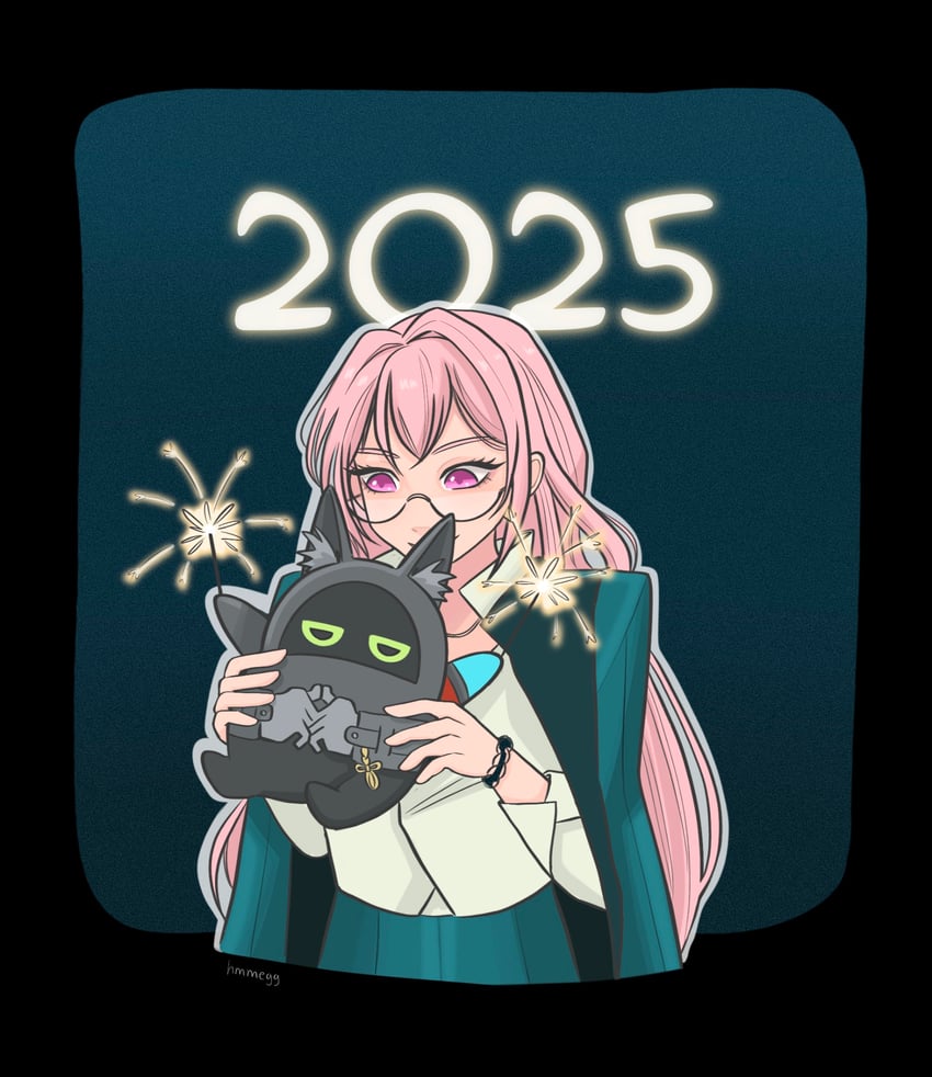 hoshimi miyabi, tsukishiro yanagi, and miyaboo (zenless zone zero) drawn by hmmegg