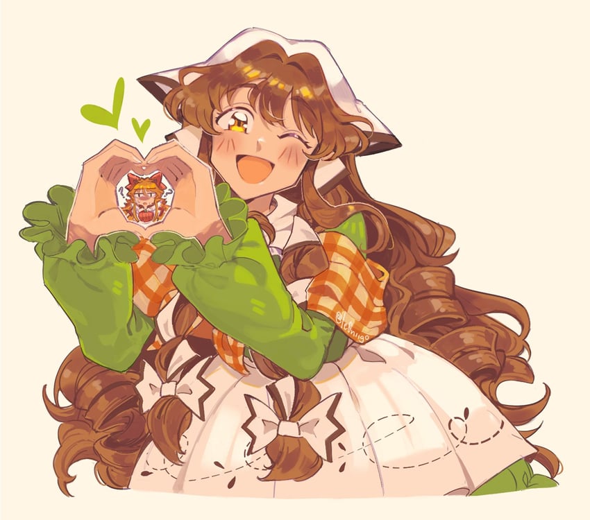 elise liedl and freya (little goody two shoes) drawn by le0niigo