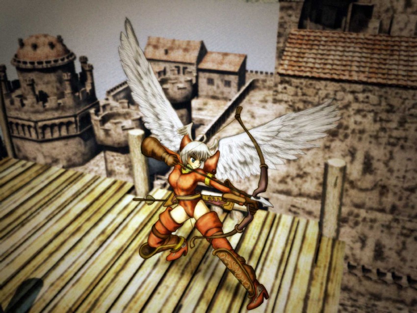 ultima and archer (final fantasy and 1 more) drawn by xabunta