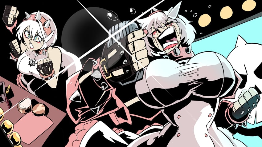 elphelt valentine (guilty gear and 1 more) drawn by deputy_rust