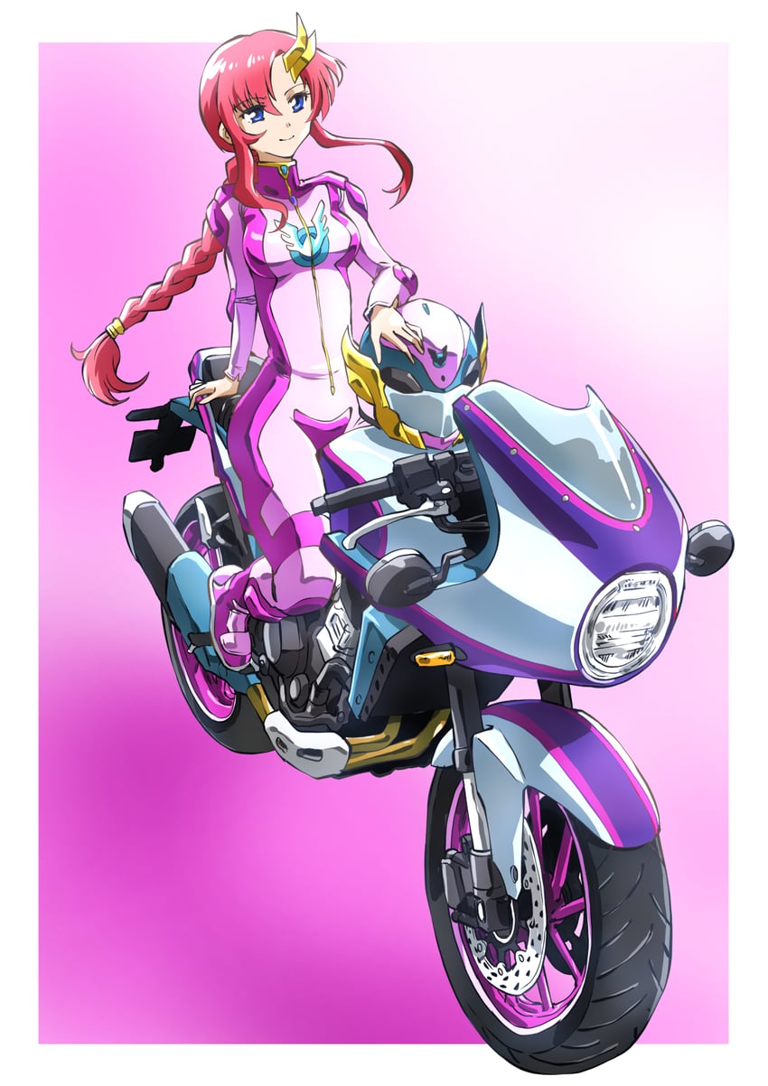 lacus clyne (gundam and 2 more) drawn by taiga_hiroyuki