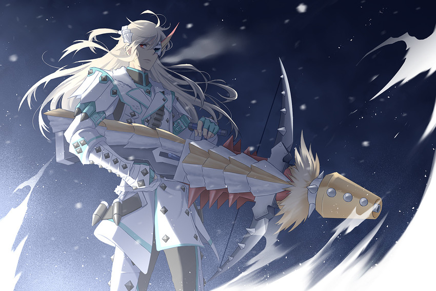 monster hunter (monster hunter and 1 more) drawn by yaya_(tempering)