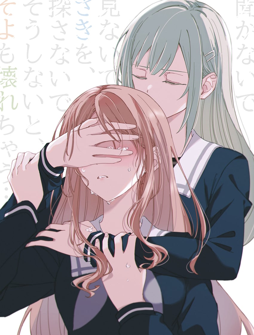 nagasaki soyo and wakaba mutsumi (bang dream! and 1 more) drawn by rhapsode