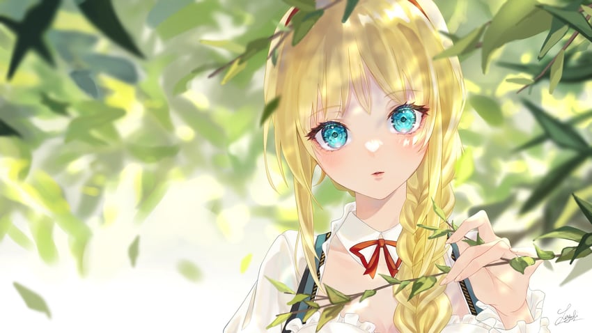 kanzaki adelheid (heaven burns red) drawn by lazu_art