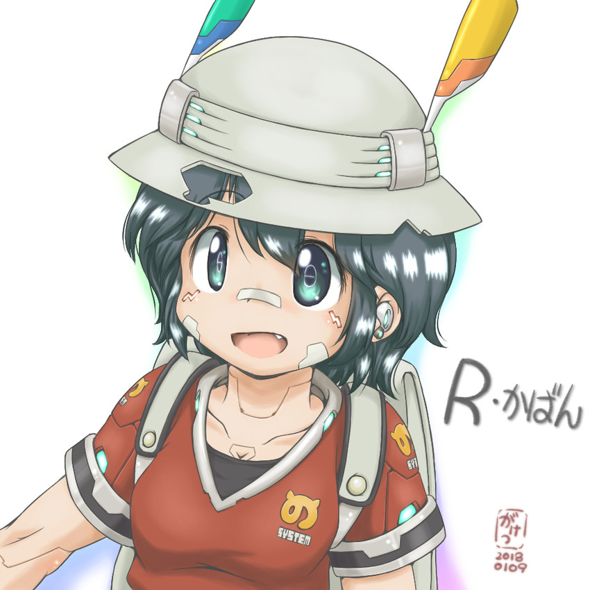 kaban (kemono friends) drawn by gaketsu