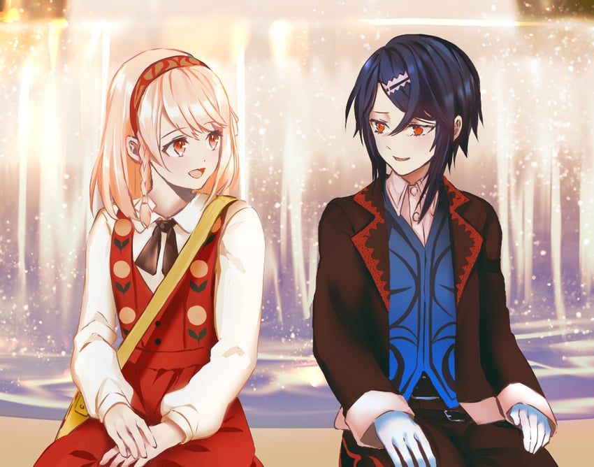 lapis and alcryst (fire emblem and 1 more) drawn by shoochiku_bai
