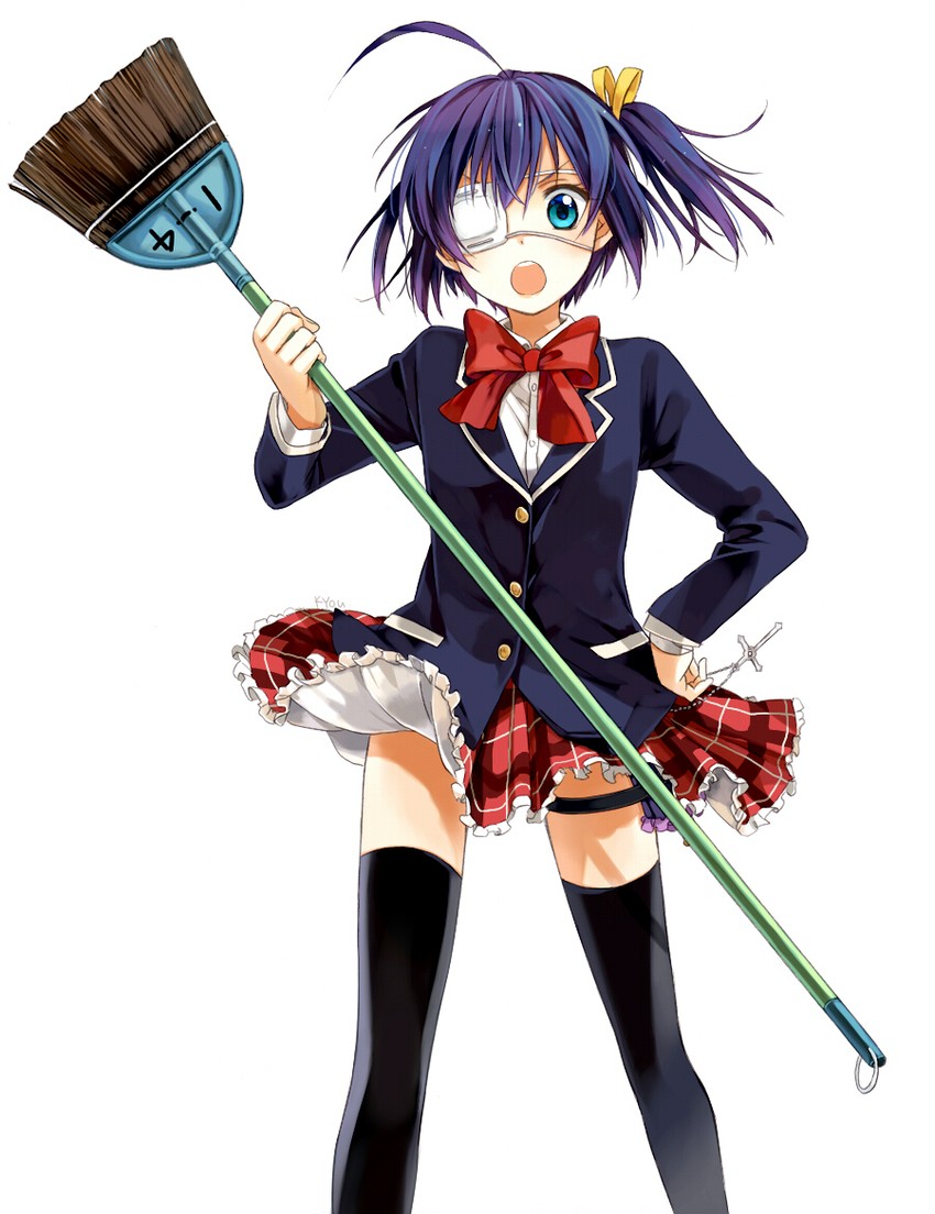 takanashi rikka (chuunibyou demo koi ga shitai!) drawn by kyou_(nodobotokemax)