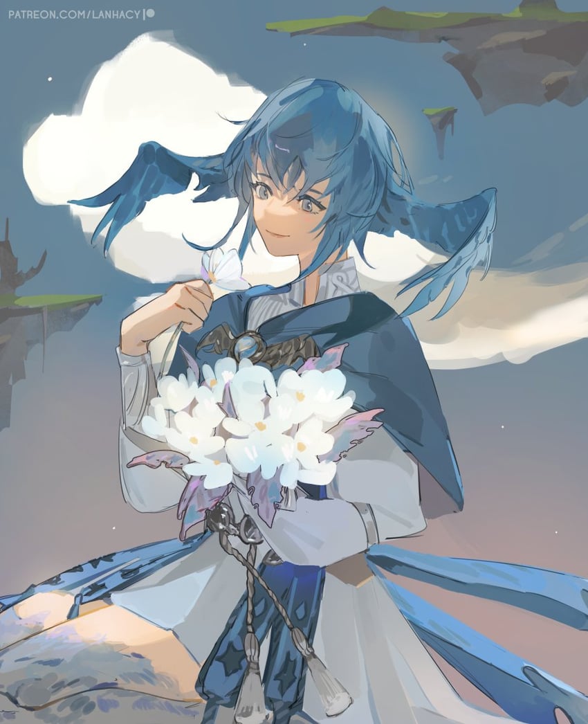 meteion (final fantasy and 1 more) drawn by lanhacy