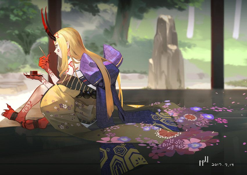 ibaraki douji (fate and 1 more) drawn by naji_yanagida