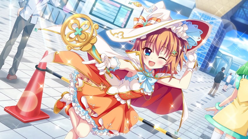 shikimiya mana (re:stage!) drawn by izumi_tsubasu