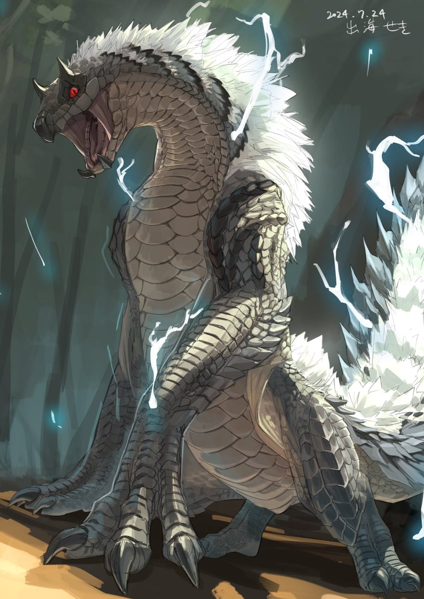 tobi-kadachi (monster hunter and 1 more) drawn by seki_(vcyr2733)
