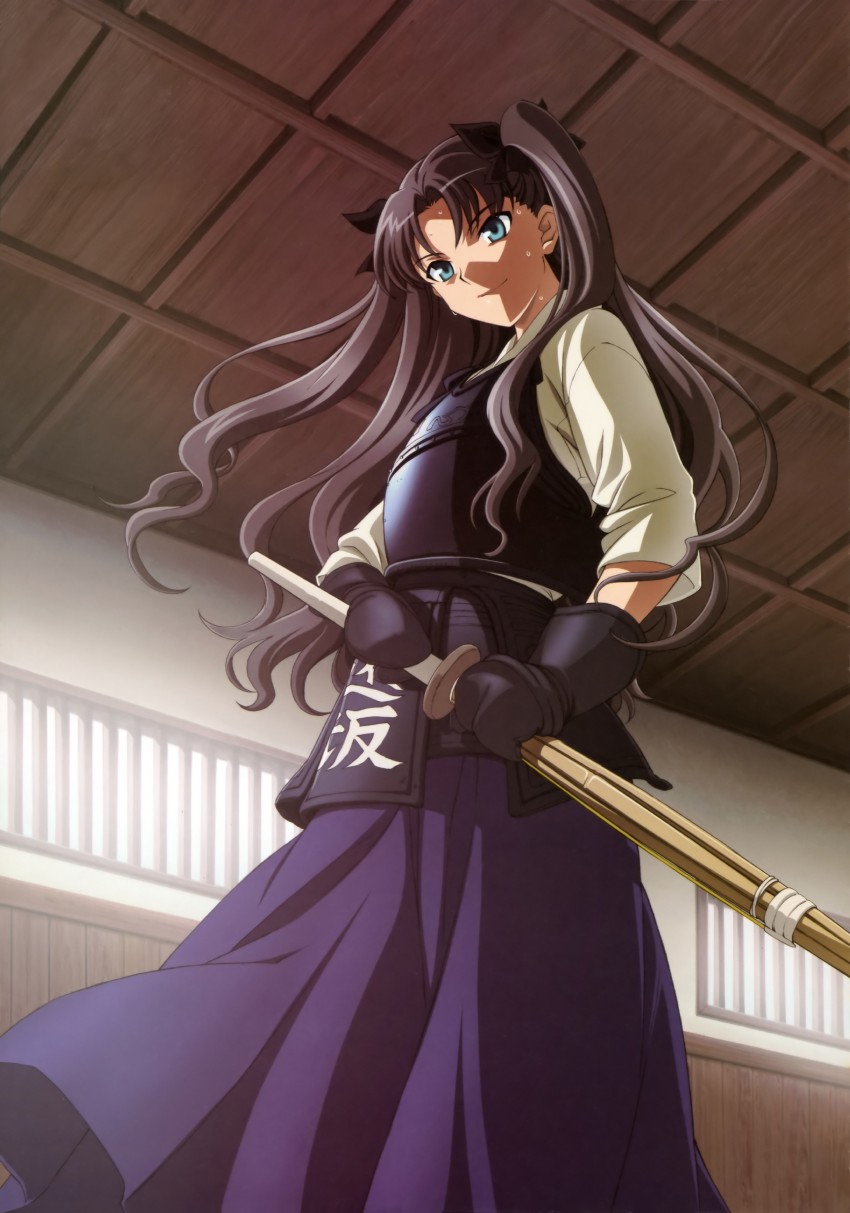 tohsaka rin (fate and 1 more) drawn by ishii_kumi