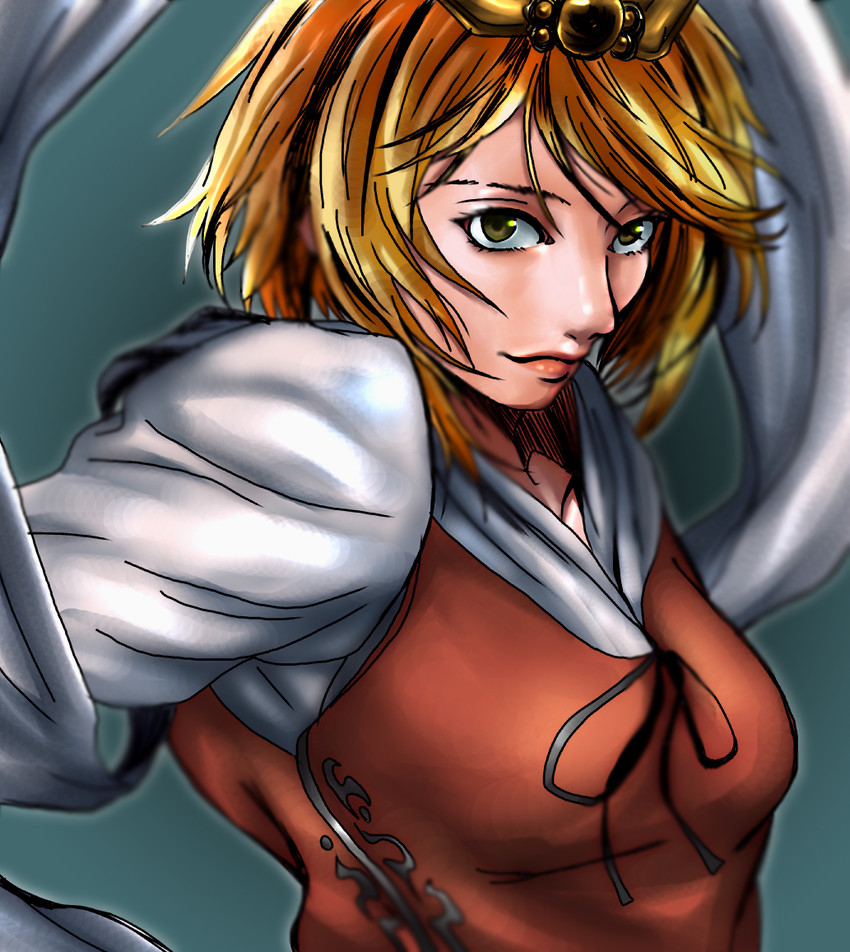 toramaru shou (touhou) drawn by tagami_haru