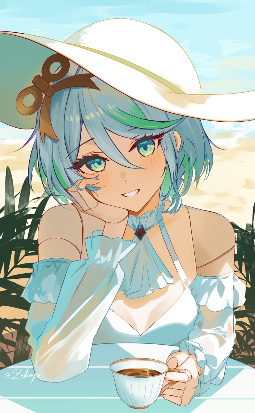 cecilia immergreen (hololive and 1 more) drawn by zakimpo