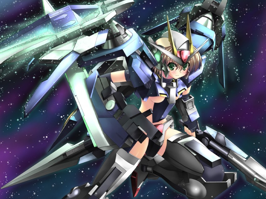 00 raiser (gundam and 1 more) drawn by rappa_(rappaya)