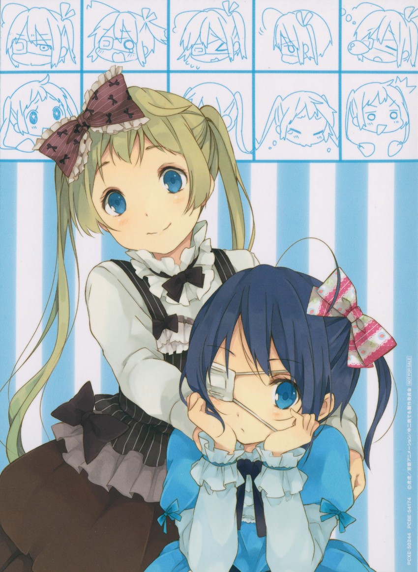 takanashi rikka and dekomori sanae (chuunibyou demo koi ga shitai!) drawn by ousaka_nozomi