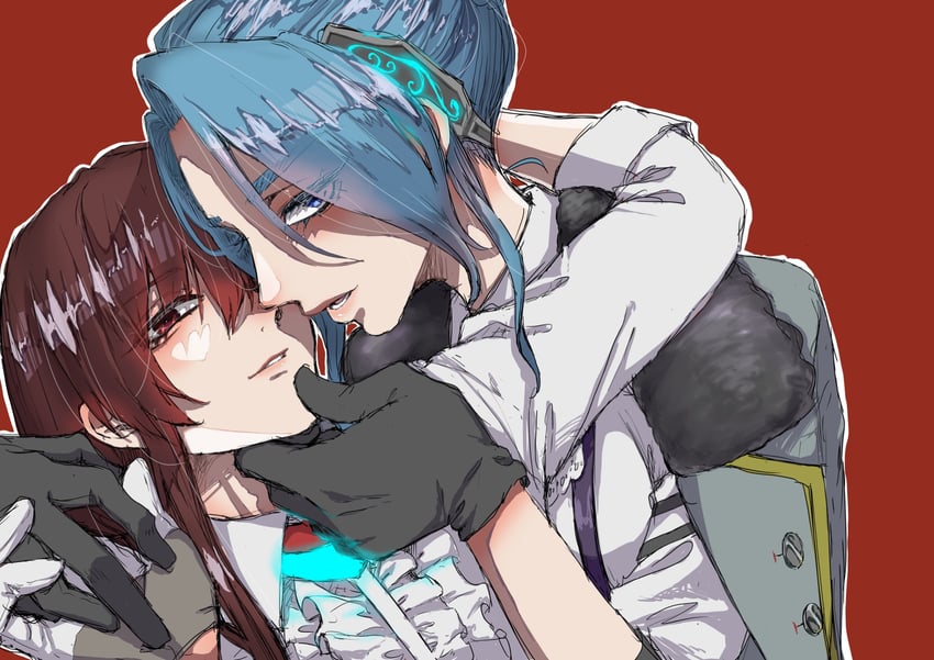 yanagi mion and hanamura shiki (heaven burns red) drawn by leia_1213