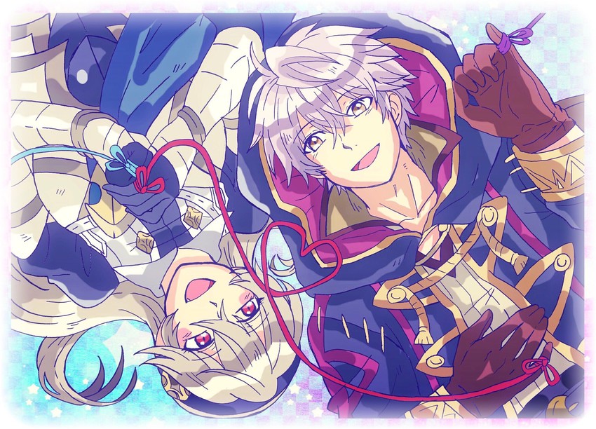 female corrin and male robin (fire emblem and 3 more) drawn by kiriya_(552260)
