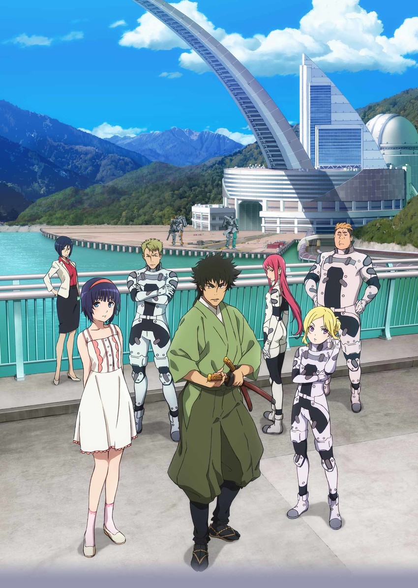 shirahane yukina, ouma kennosuke tokisada, sophie noel, liu shen mi, tom borden, and 2 more (kuromukuro)