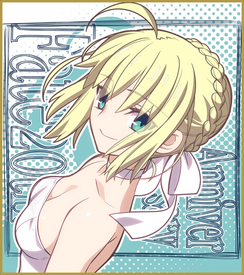 artoria pendragon and saber (fate and 1 more) drawn by takeuchi_takashi